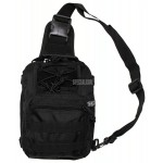 ONE-SHOULDER MILITARY BACKPACK MFH BLACK