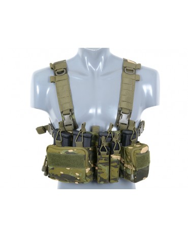 CHEST RIG RECCE/SNIPER BUCKLE UP 8FIELDS MULTICAM TROPIC