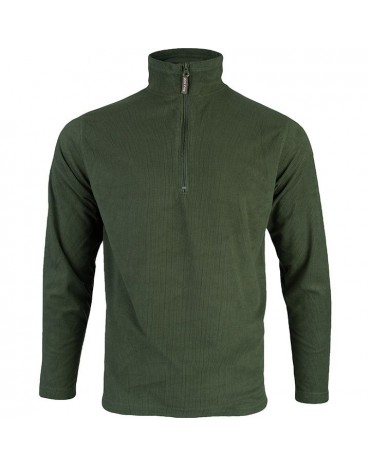 LUPETTO IN PILE MID-LAYER CON ZIP JACK PYKE VERDE