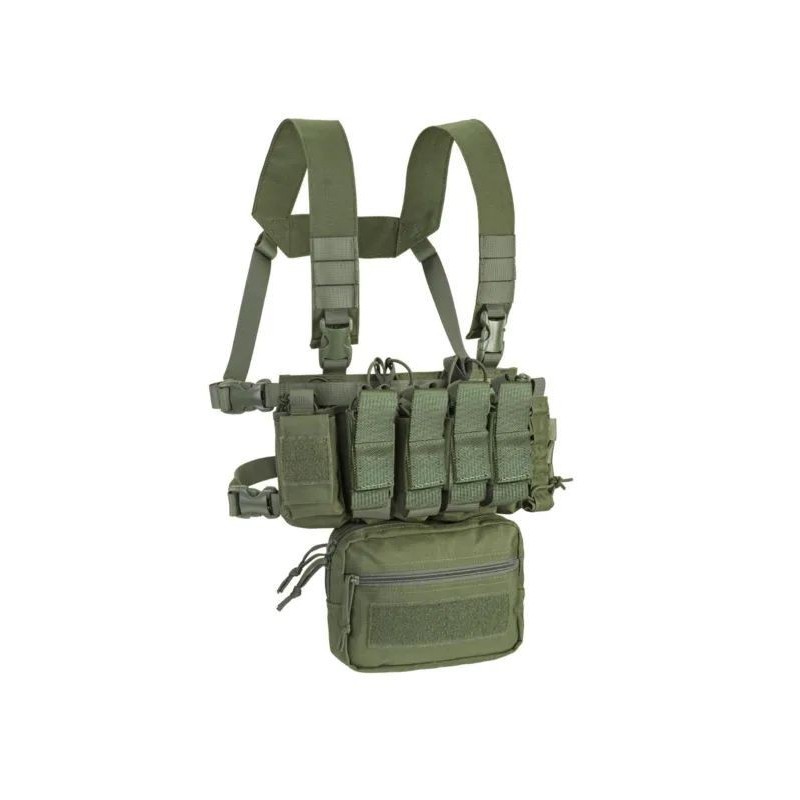 COMBO MINI CHEST RIG 900D OUTAC VERDE OD COMBO MINI CHEST RIG 900D OUTAC VERDE OD