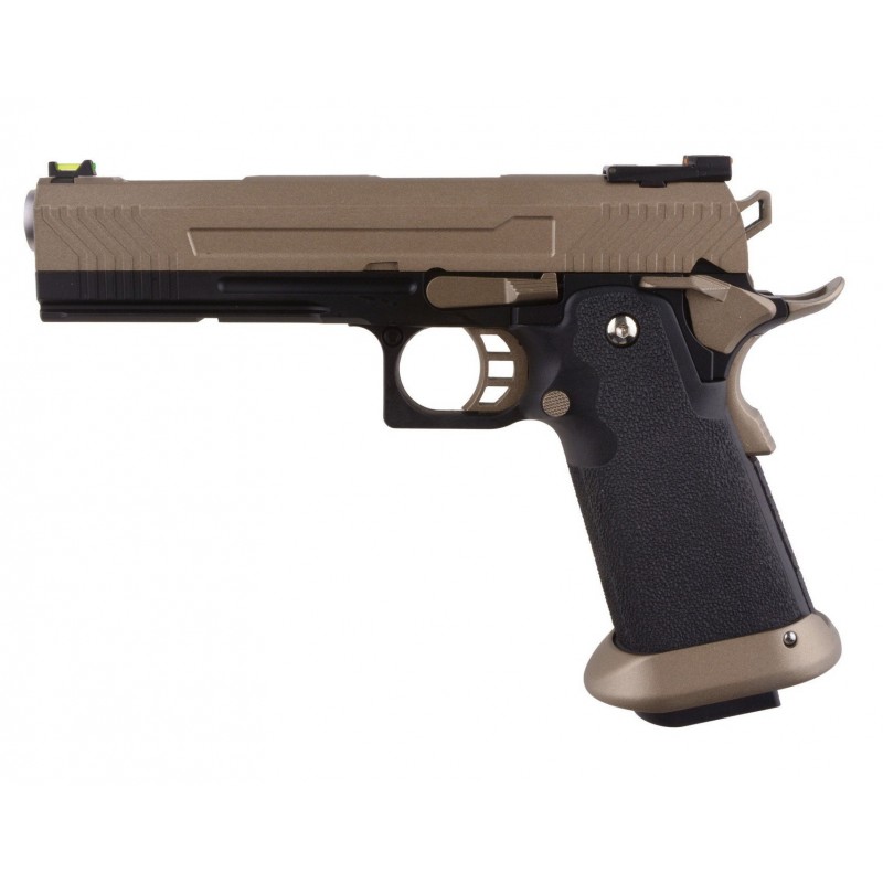HI-CAPA HX1103 GAS BLOWBACK FULL METAL ARMORER WORKS TAN HI-CAPA HX1103 GAS BLOWBACK FULL METAL ARMORER WORKS TAN