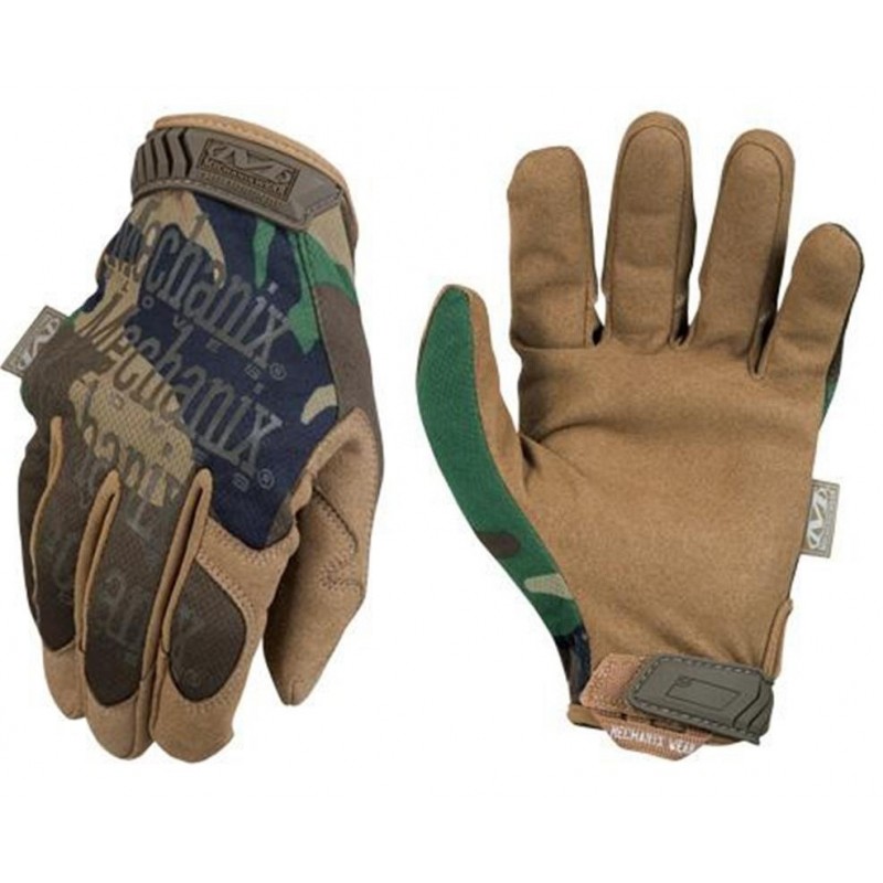 TACTICAL GLOVES ORIGINAL MECHANIX WEAR WOODLAND TACTICAL GLOVES ORIGINAL MECHANIX WEAR WOODLAND