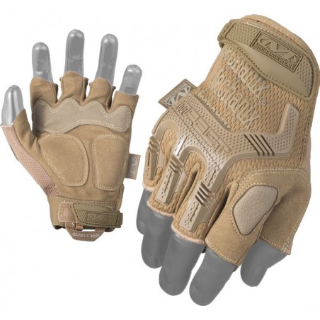 M-PACT FINGERLESS TACTICAL GLOVES MECHANIX DESERT