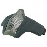 MASCHERA A RETE IN METALLO E TESSUTO DRAGONPRO CON ATTACCO PER ELMETTO VERDE FG MASCHERA A RETE IN METALLO E TESSUTO DRAGONPRO CON ATTACCO PER ELMETTO VERDE FG