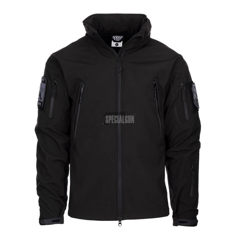 GIACCA MILITARE TERMICA SOFTSHELL 101INC NERO GIACCA MILITARE TERMICA SOFTSHELL 101INC NERO