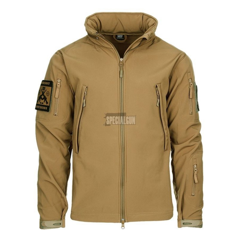 GIACCA MILITARE TERMICA SOFTSHELL 101INC COYOTE GIACCA MILITARE TERMICA SOFTSHELL 101INC COYOTE