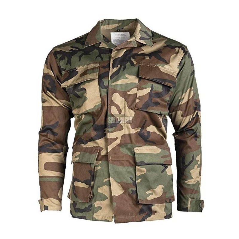 BDU MILITARY JACKET MILTEC WOODLAND