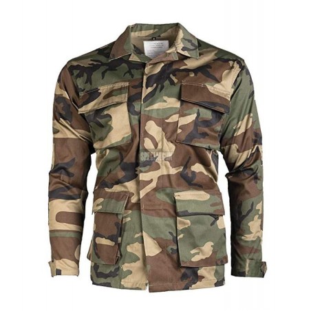 BDU MILITARY JACKET MILTEC WOODLAND