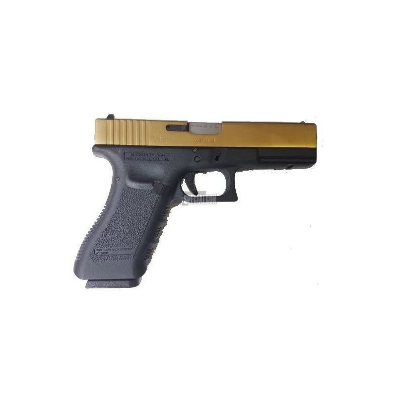 G17 GEN 3 GAS METAL BLOWBACK WE GOLD G17 GEN 3 GAS METAL BLOWBACK WE GOLD
