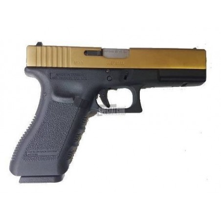 G17 GEN 3 GAS METAL BLOWBACK WE GOLD