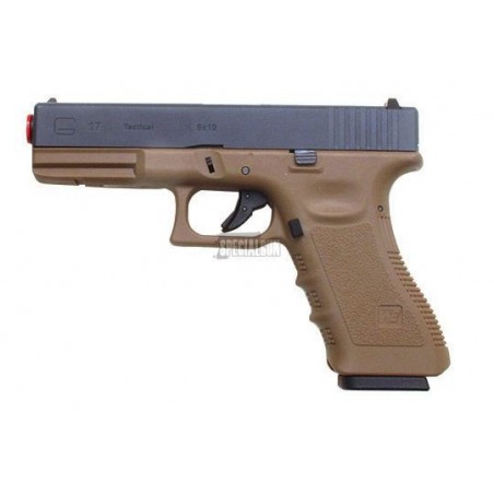 G17 GEN 3 GAS BLOWBACK WE TAN
