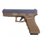 G17 GEN 3 GAS BLOWBACK WE TAN G17 GEN 3 GAS BLOWBACK WE TAN