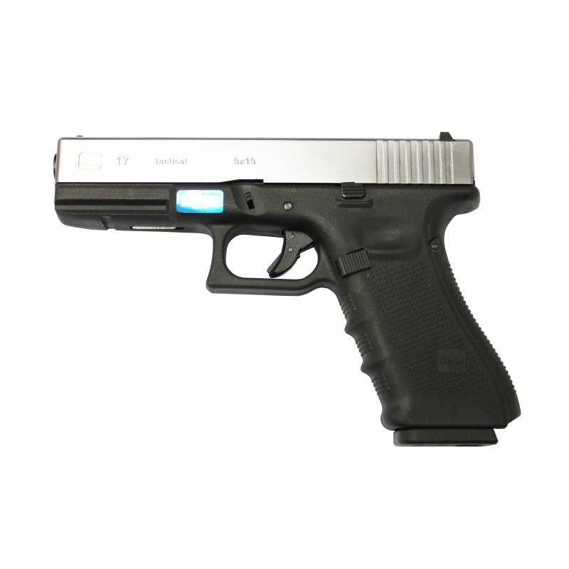 G17 GEN 3 GAS BLOWBACK WE DUAL SILVER/BLACK G17 GEN 3 GAS BLOWBACK WE DUAL SILVER/BLACK