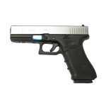 G17 GEN 3 GAS BLOWBACK WE DUAL SILVER/BLACK G17 GEN 3 GAS BLOWBACK WE DUAL SILVER/BLACK