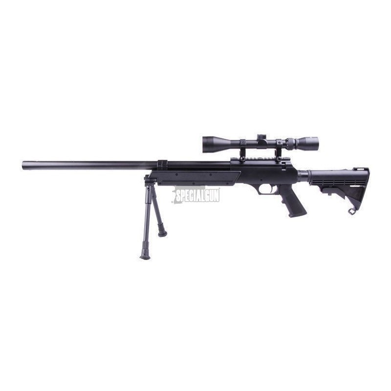 FUCILE SNIPER SR-2 MB06 OTTICA E BIPIEDE WELL