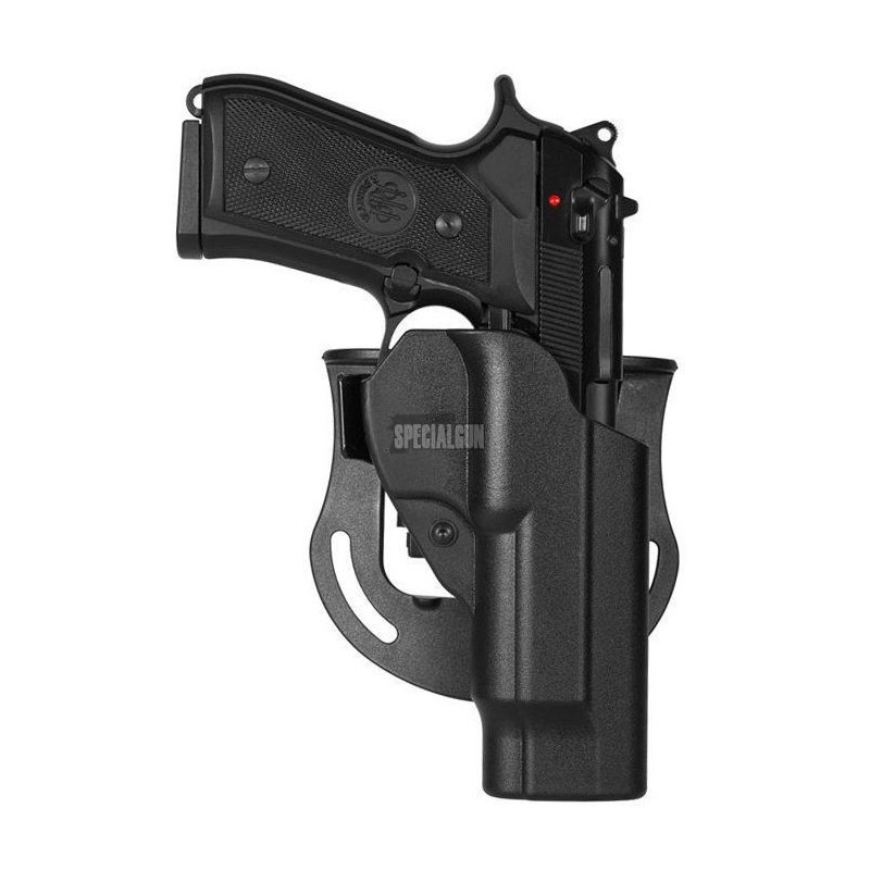 SHOCKWAVE POLYMER BERETTA 92/98 HOLSTER VEGA HOLSTER BLACK SHOCKWAVE POLYMER BERETTA 92/98 HOLSTER VEGA HOLSTER BLACK
