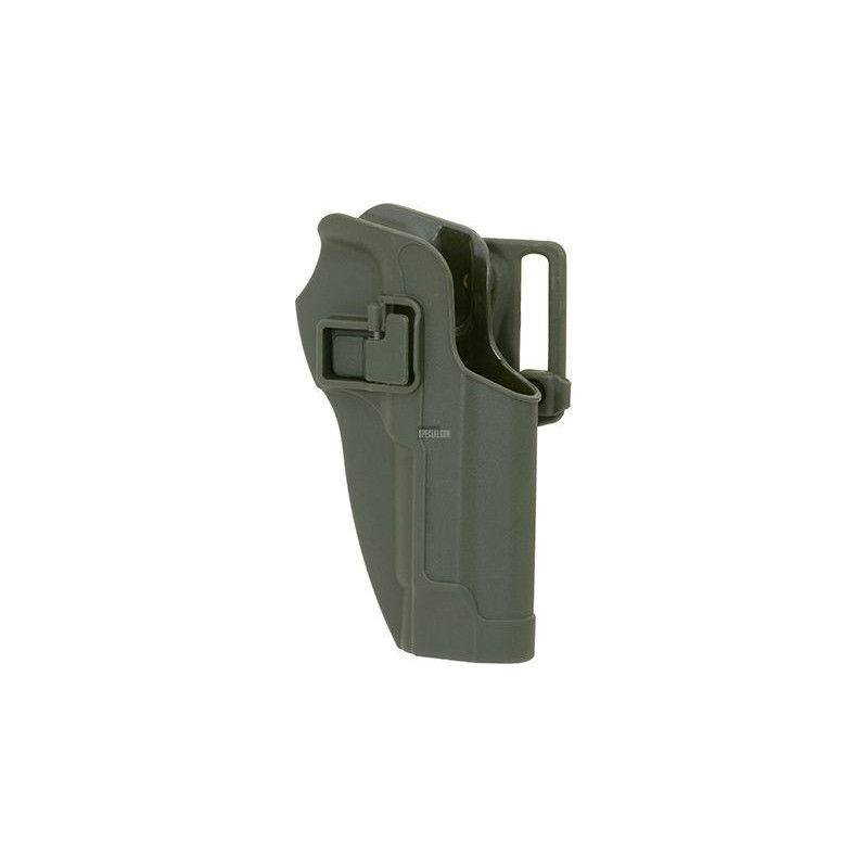 FONDINA IN POLIMERO PER BERETTA 92/98 M9 VERDE OD FONDINA IN POLIMERO PER BERETTA 92/98 M9 VERDE OD