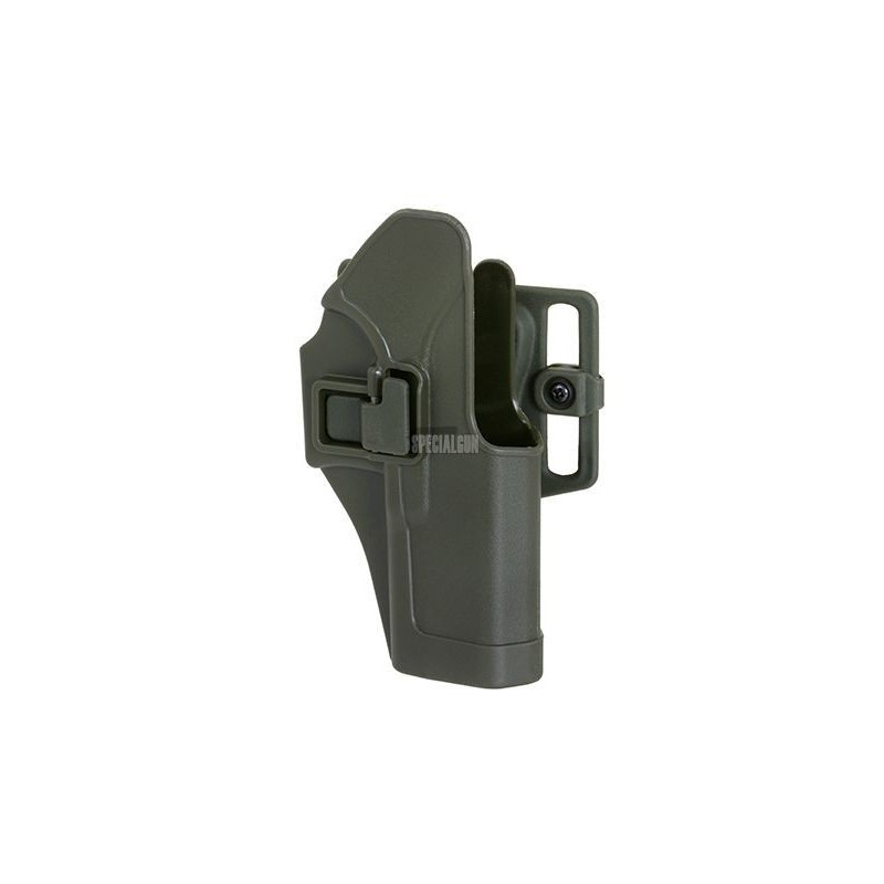 SERPA CQC HARD HOLSTER GLOCK 17/18 GREEN OD