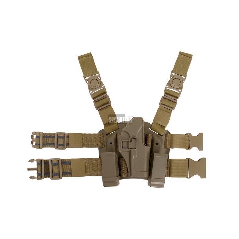 FONDINA RIGIDA COSCIALE POLIMERO CQC GLOCK 17/18/19 TAN FONDINA RIGIDA COSCIALE POLIMERO CQC GLOCK 17/18/19 TAN