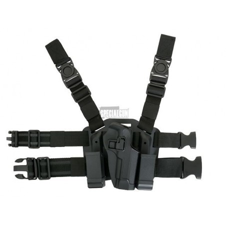 FONDINA RIGIDA COSCIALE POLIMERO CQC BERETTA 92 NERO