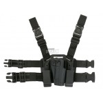 CQC 1911 BLACK POLYMER RIGID THIGH HOLSTER CQC 1911 BLACK POLYMER RIGID THIGH HOLSTER
