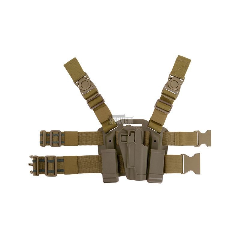 CQC 1911 DESERT POLYMER RIGID THIGH HOLSTER CQC 1911 DESERT POLYMER RIGID THIGH HOLSTER