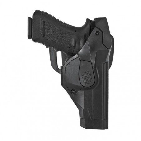 HOLSTER POLYMER BELT CAMA GLOCK 17/22/31/37 VEGA HOLSTER BLACK