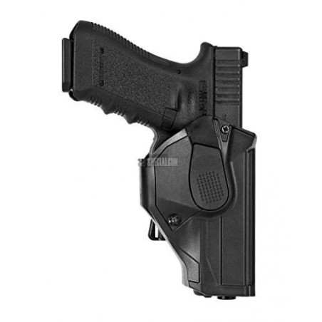 FONDINA POLIMERO CINTURA CAMA 92/98 VEGA HOLSTER NERO