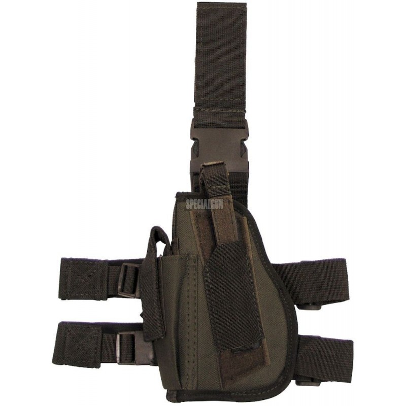 LEFT THIGH HOLSTER MFH GREEN LEFT THIGH HOLSTER MFH GREEN