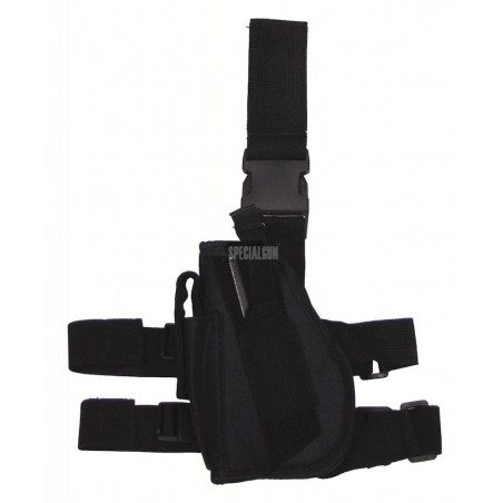 LEFT THIGH HOLSTER MFH BLACK