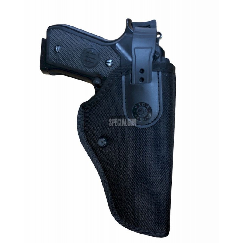 FONDINA 92/98 CINTURA CORDURA ESTRAZIONE RAPIDA VEGA HOLSTER NERO