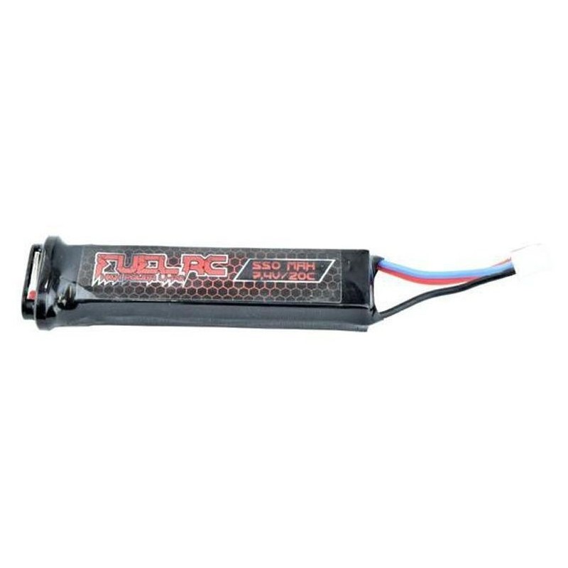 BATTERIA LIPO PISTOLE ELETTRICHE 7.4V - 550 mAH 20C FUEL RC