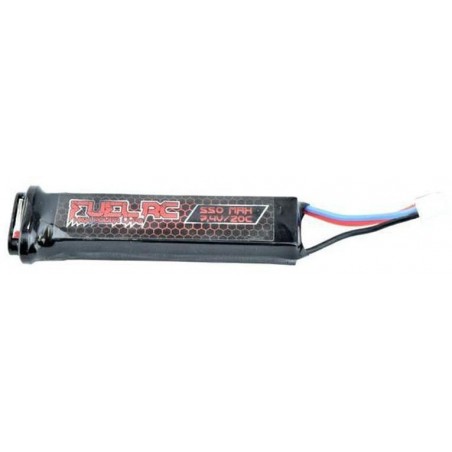 BATTERIA LIPO PISTOLE ELETTRICHE 7.4V - 550 mAH 20C FUEL RC