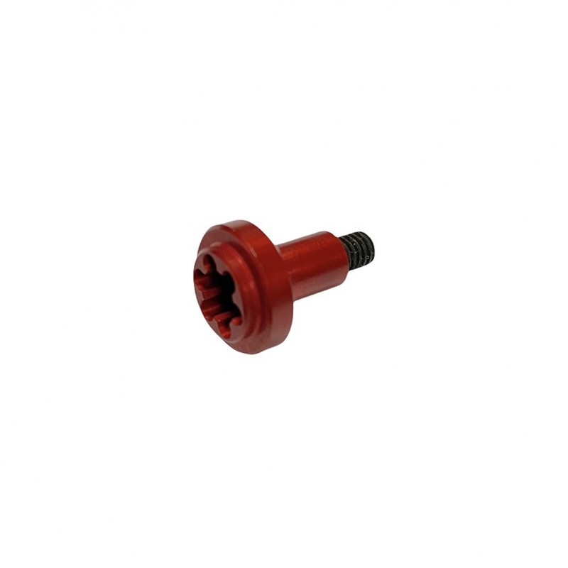 AK CNC SELECTOR SCREW RETRO ARMS RED