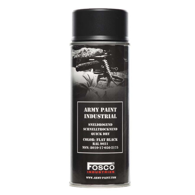 SPRAY PAINT FOR WEAPONS 400 ml FOSCO BLACK SPRAY PAINT FOR WEAPONS 400 ml FOSCO BLACK