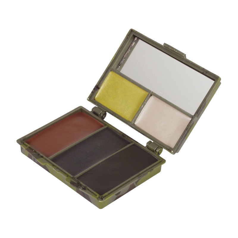 TRUCCO MASCHERAMENTO VISO 5 COLORI CON SPECCHIETTO MIL-COM
