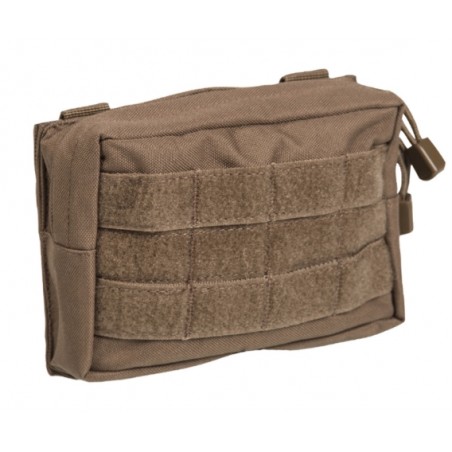SMALL HORIZONTAL UTILITY POCKET MILTEC COYOTE BROWN