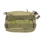 SMALL HORIZONTAL UTILITY POCKET ROYAL PLUS GREEN OD