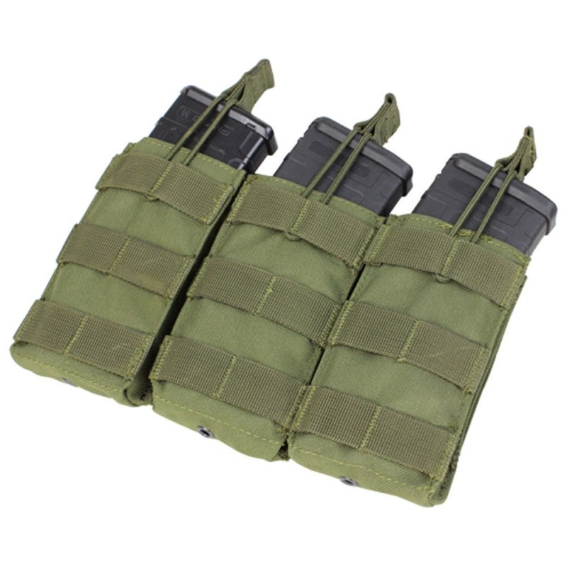 CONDOR CARGADOR RÁPIDO TRIPLE POCKET 5.56 VERDE OD CONDOR CARGADOR RÁPIDO TRIPLE POCKET 5.56 VERDE OD