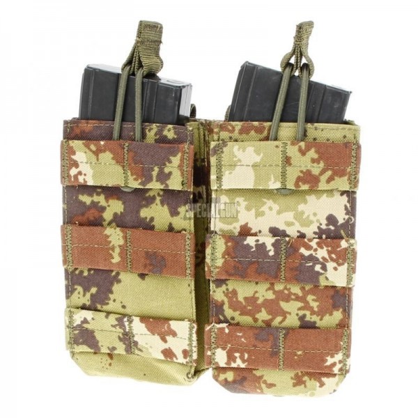 DOUBLE QUICK-LOADER POCKET 5.56 CONDOR VEGETATED