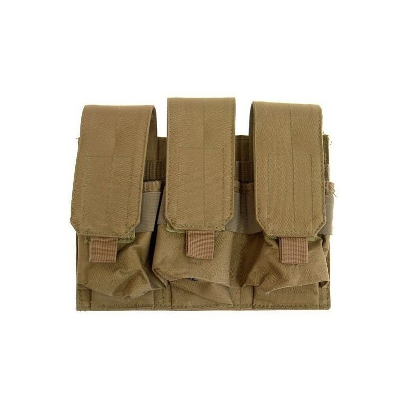 GFC M4/M16 CARGADOR TRIPLE BOLSILLO DESIERTO GFC M4/M16 CARGADOR TRIPLE BOLSILLO DESIERTO
