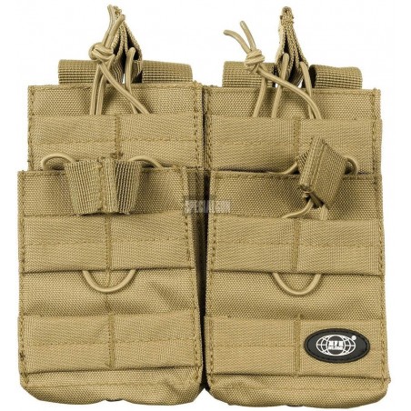 MFH CARGADOR RÁPIDO BOLSILLO 4 PLAZAS 5.56 DESERT