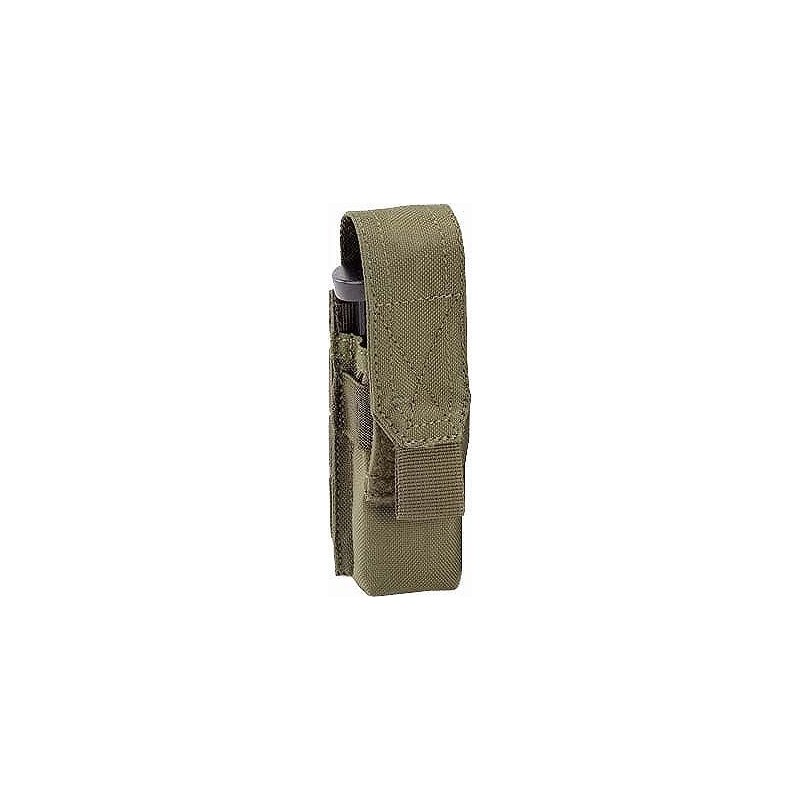 TASCA CARICATORE 9mm SINGOLO PISTOLA OUTAC VERDE OD TASCA CARICATORE 9mm SINGOLO PISTOLA OUTAC VERDE OD