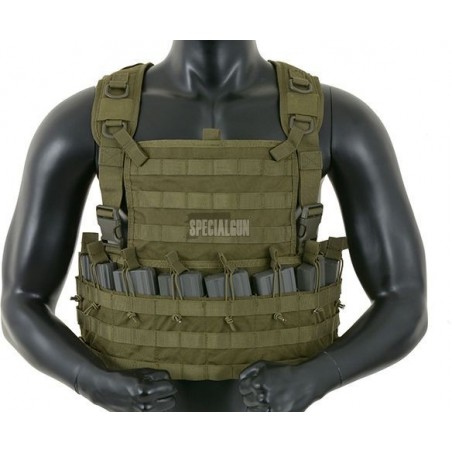 TACTICAL VEST WASACH 8FIELDS VERDE OD