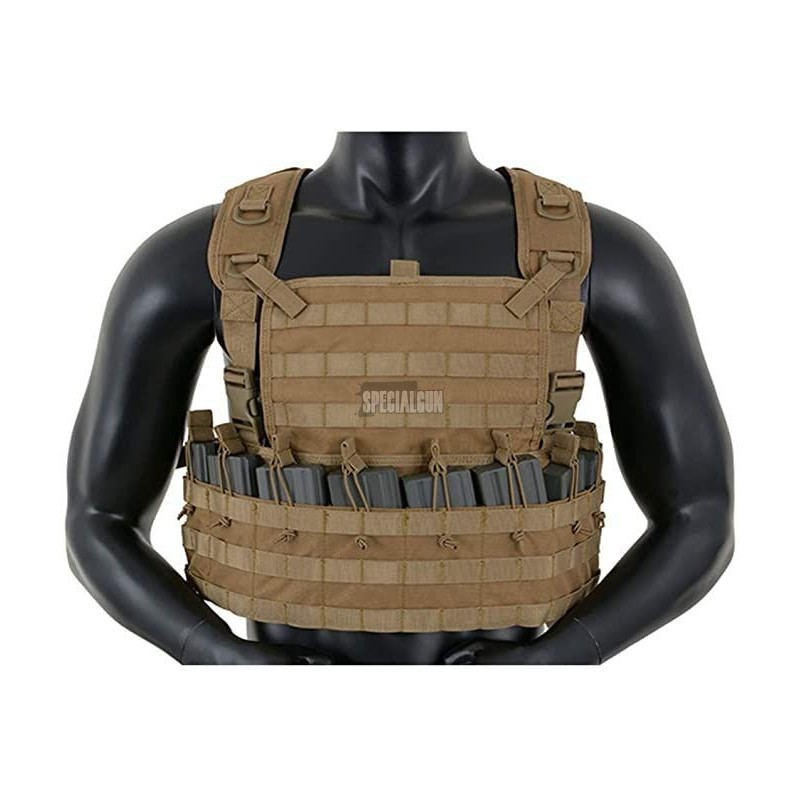TACTICAL VEST WASACH 8FIELDS DESERT