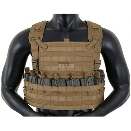 TACTICAL VEST WASACH 8FIELDS DESERT