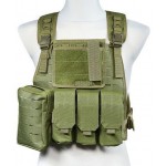 TACTICAL VEST MBSS LASER CUT VERDE OD