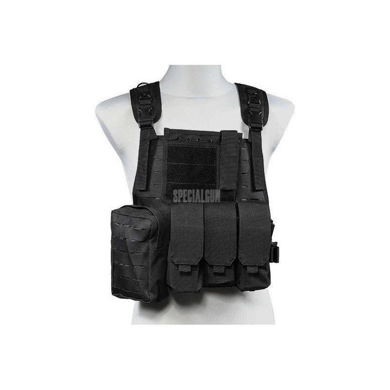 TACTICAL VEST MBSS LASER CUT NERO