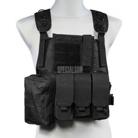 TACTICAL VEST MBSS LASER CUT NERO