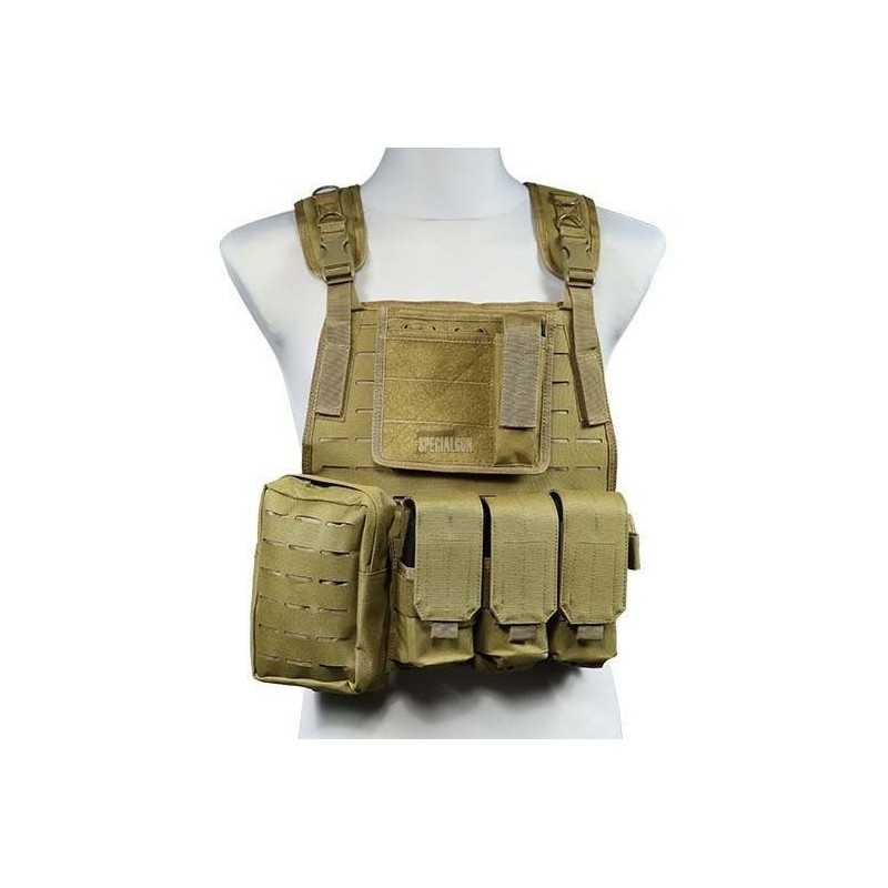 TACTICAL VEST MBSS LASER CUT DESERT